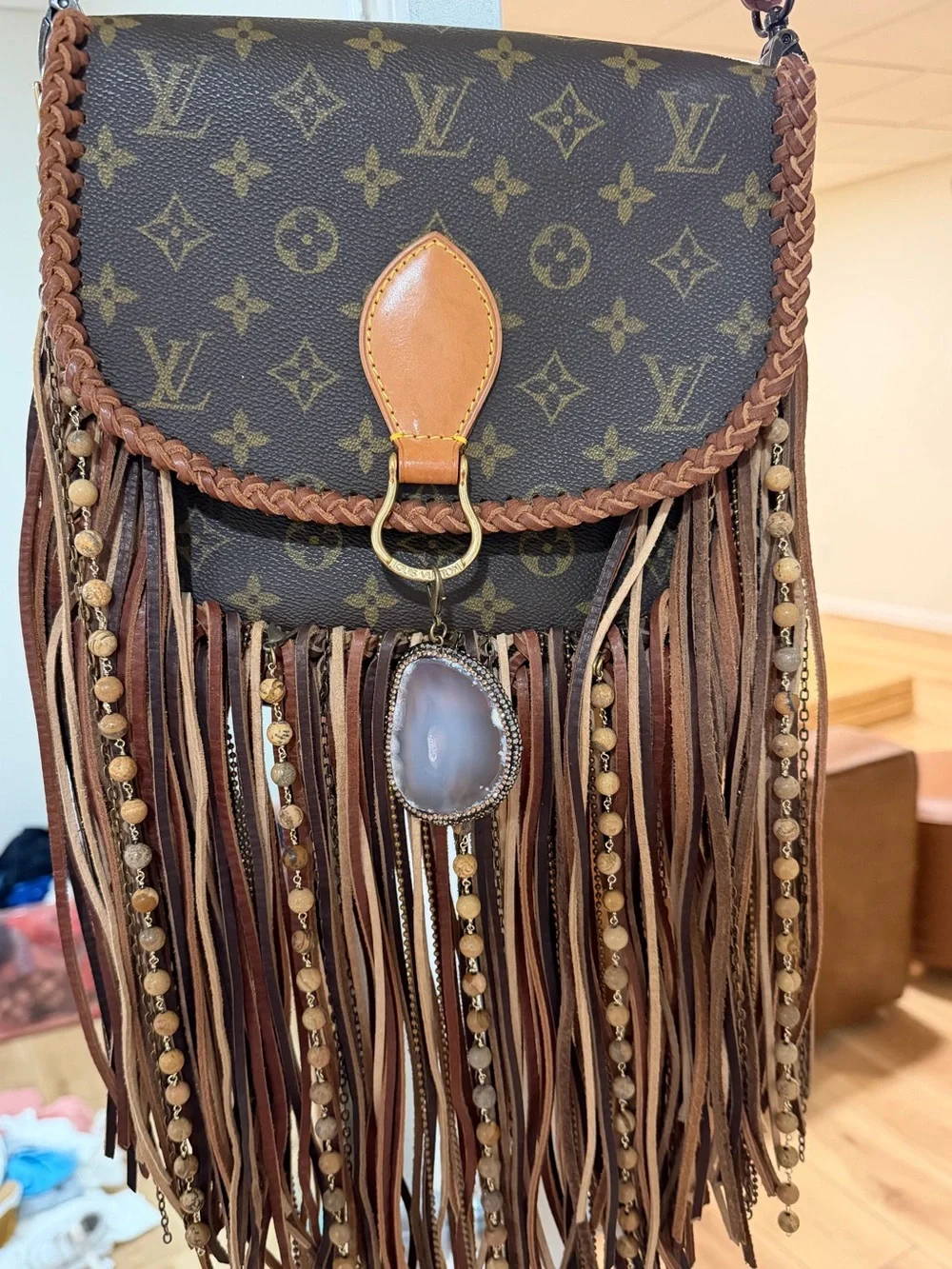 Louis Vuitton vintage boho LARGE world traveler - Picture 2 of 8